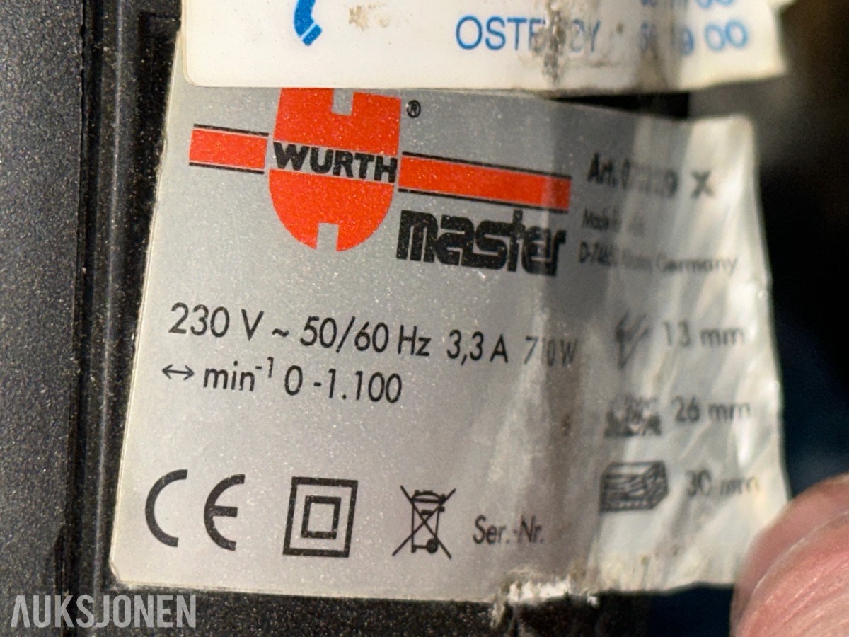 Hilti, Bosch, Panasonic, Kress - diverse elektroverktøy