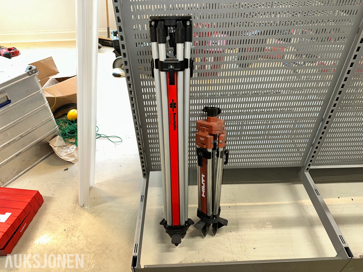 Hilti PA 920 stativ og Würth Baustativ