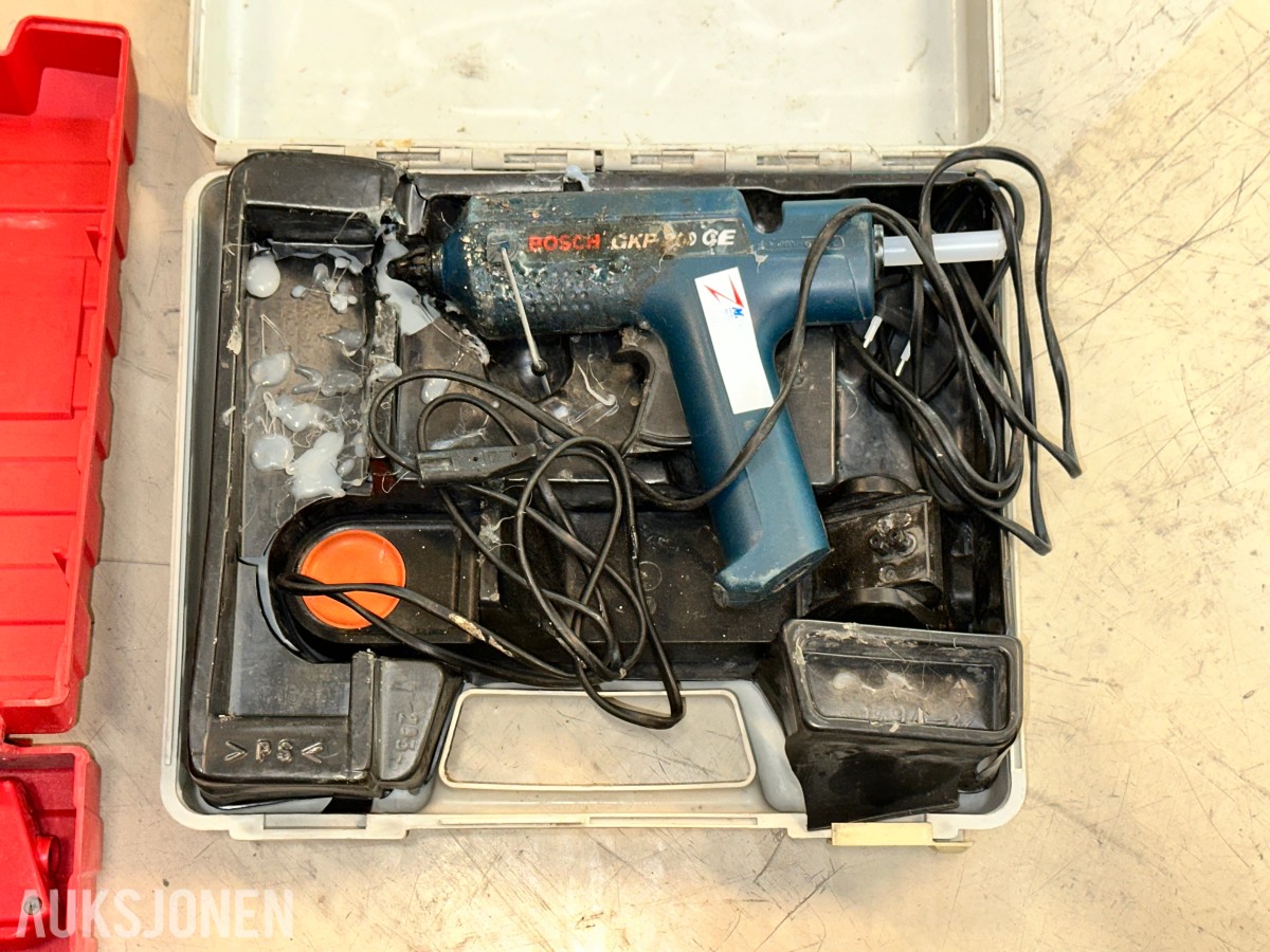 Stort parti verktøy og måleutstyr – Festool, Fluke, Hilti m.m.