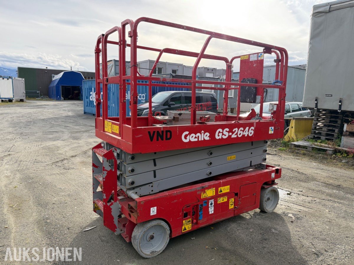 Genie GS-2646 Sakselift - 231 timer