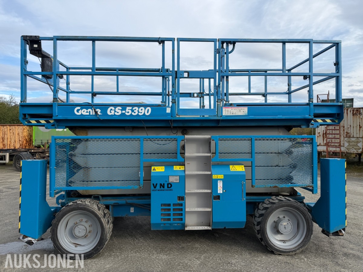 2007 Genie GS-5390 Sakselift - 1571 timer