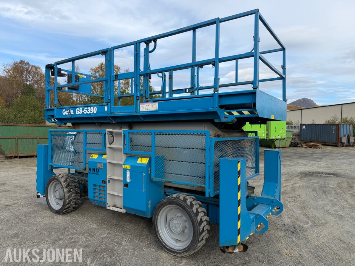 2007 Genie GS-5390 Sakselift - 1571 timer
