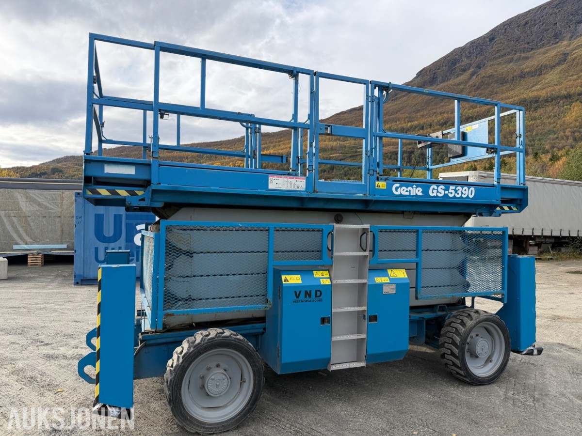 2007 Genie GS-5390 Sakselift - 1571 timer