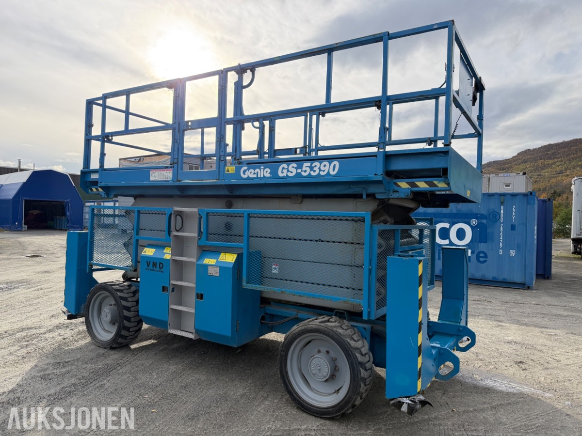 2007 Genie GS-5390 Sakselift - 1571 timer
