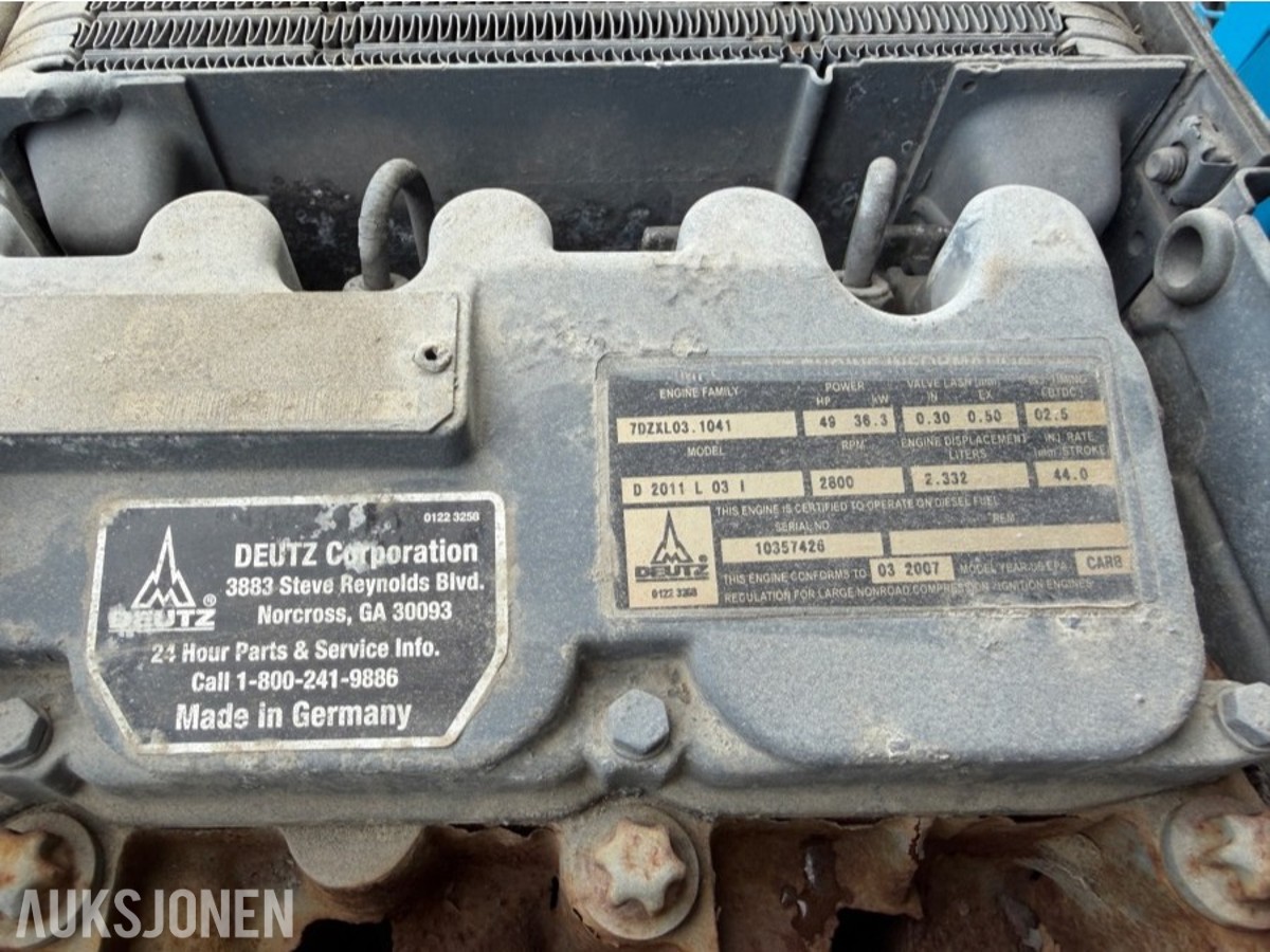 2007 Genie GS-5390 Sakselift - 1571 timer