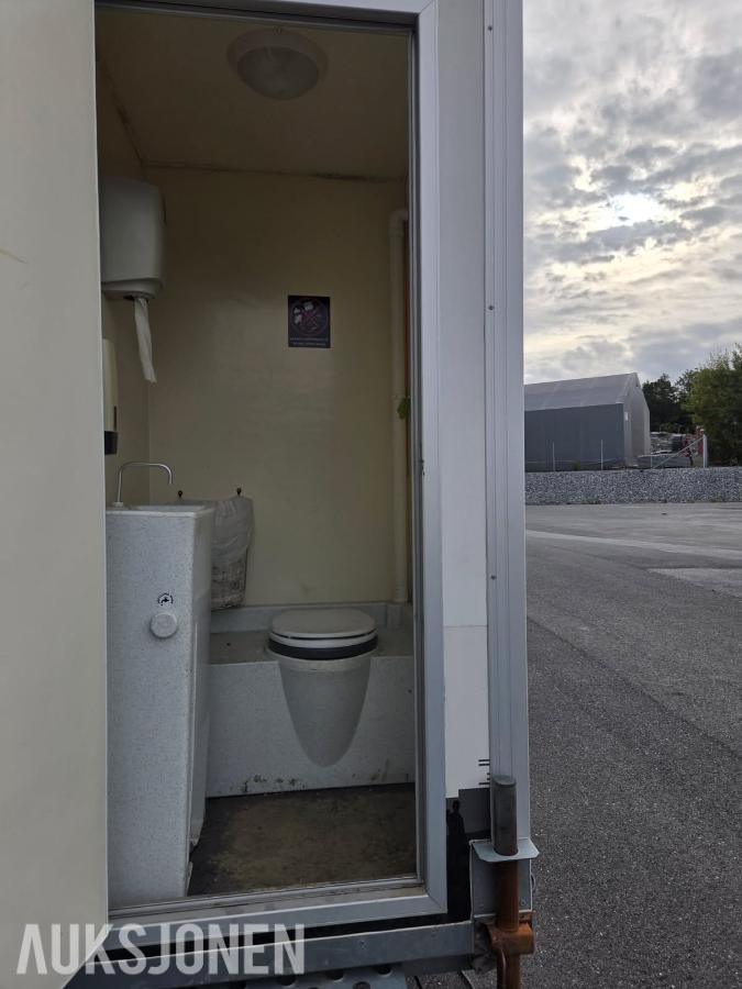 Arnpro mannskapsbrakke, 420 x 230 cm, WC og kontorrom