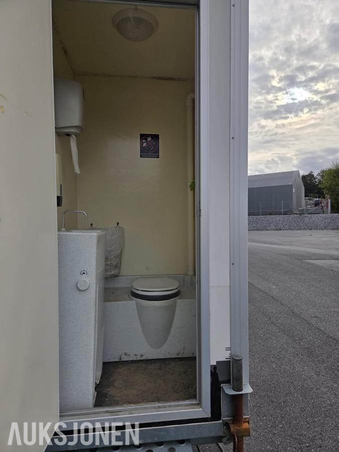Arnpro mannskapsbrakke, 420 x 230 cm, WC og kontorrom