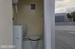 Arnpro mannskapsbrakke, 420 x 230 cm, WC og kontorrom