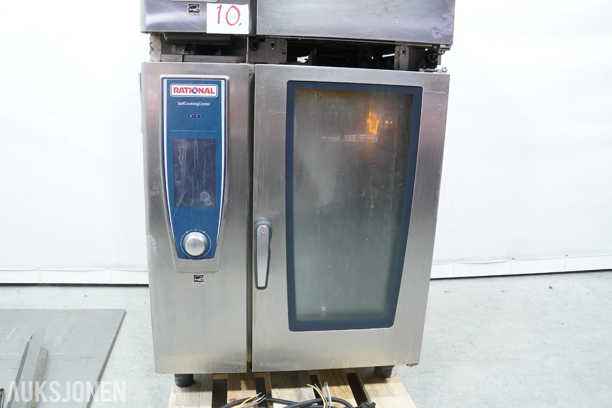 2 stk. Rational Self Cooking Center kombidampere