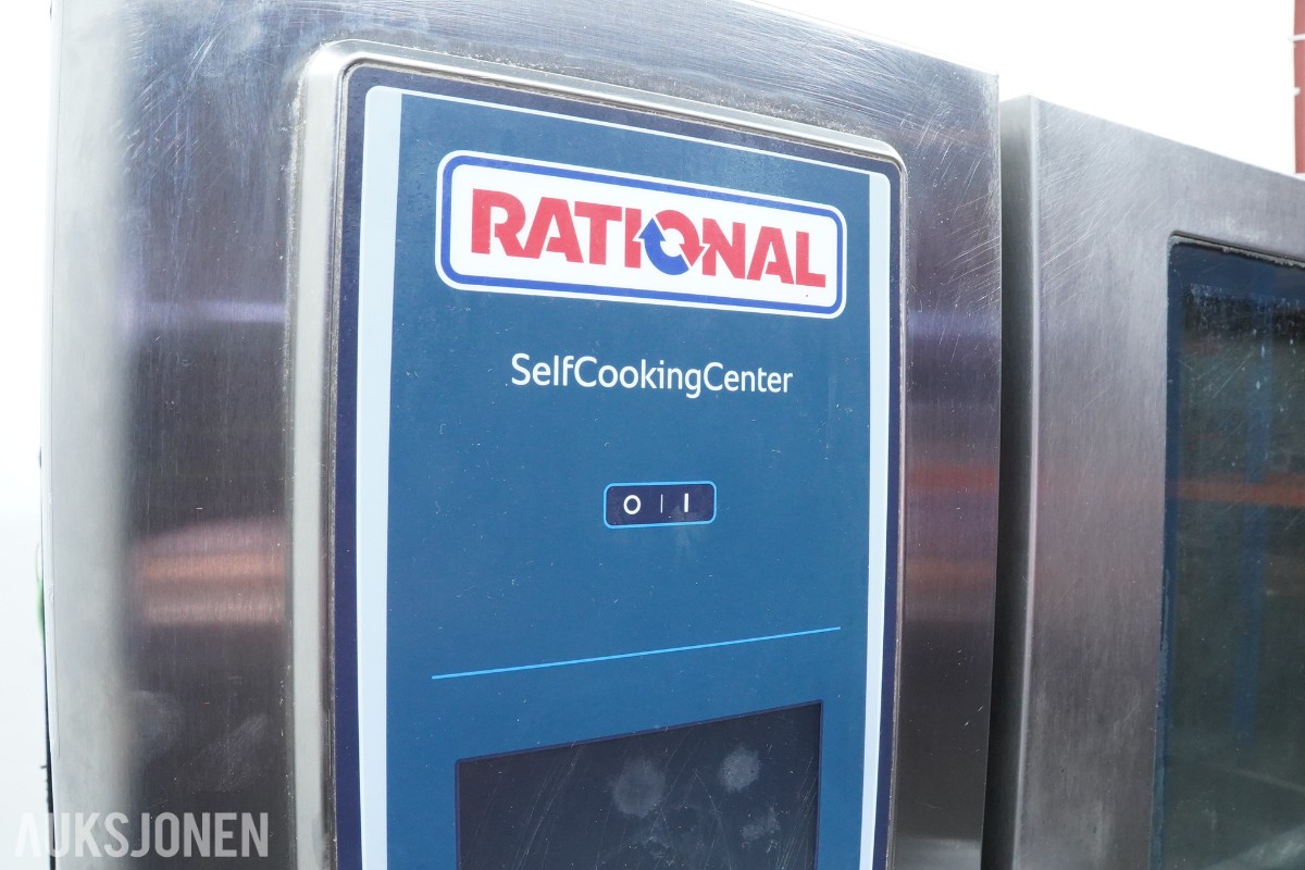 2 stk. Rational Self Cooking Center kombidampere