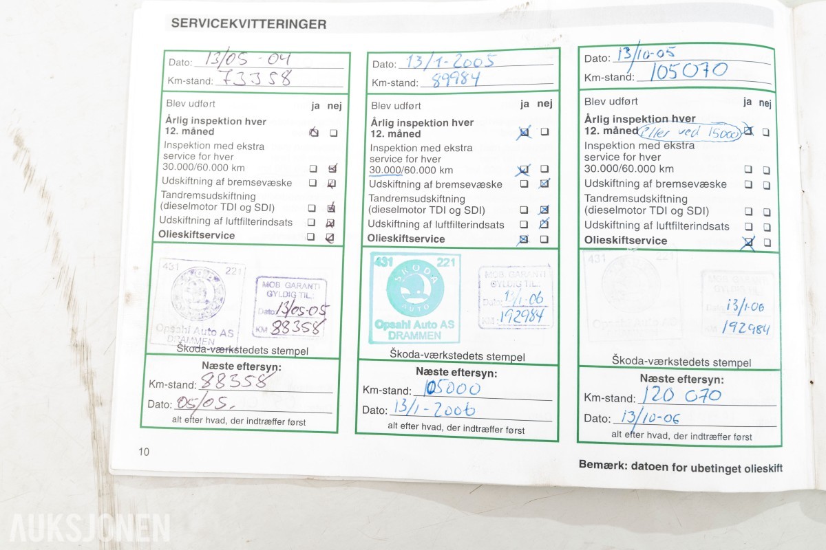 2000 Skoda OCTAVIA 101 HK - UTEN MINSTEPRIS!