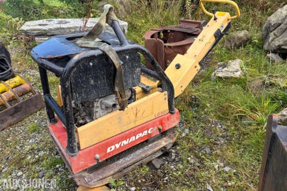 2007 Dynapac LG500 pladevibrator 520kg - Hatz diesel Supra - 9,1kW