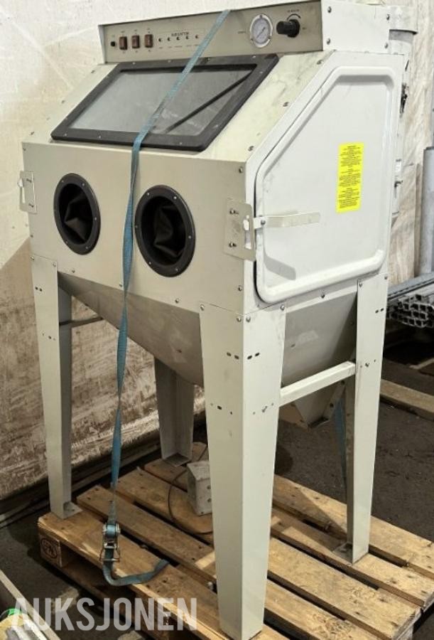 2019 ZionAir SB35A sandblåsekabinett med avsug – 350 liter SB35A