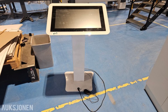 Infoskjerm på gulvstativ - 24 tommer All in One PC med berøringsskjerm - Wi-Fi - RCS-240GITPC-PCAP 
