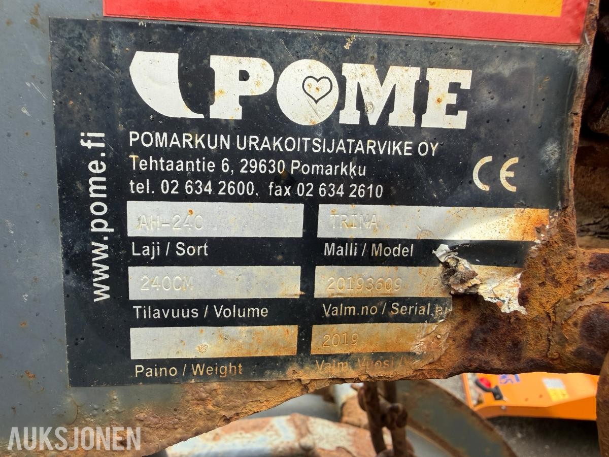 2019 POME AH-240 FRONTKOST