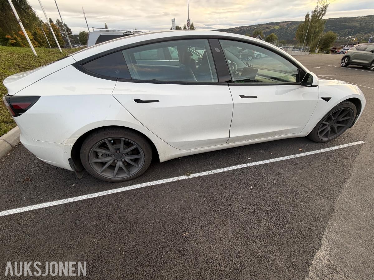 2020 Tesla Model 3 Long Range AWD Adaptiv cruisekontroll, Ryggekamera, Hengerfeste