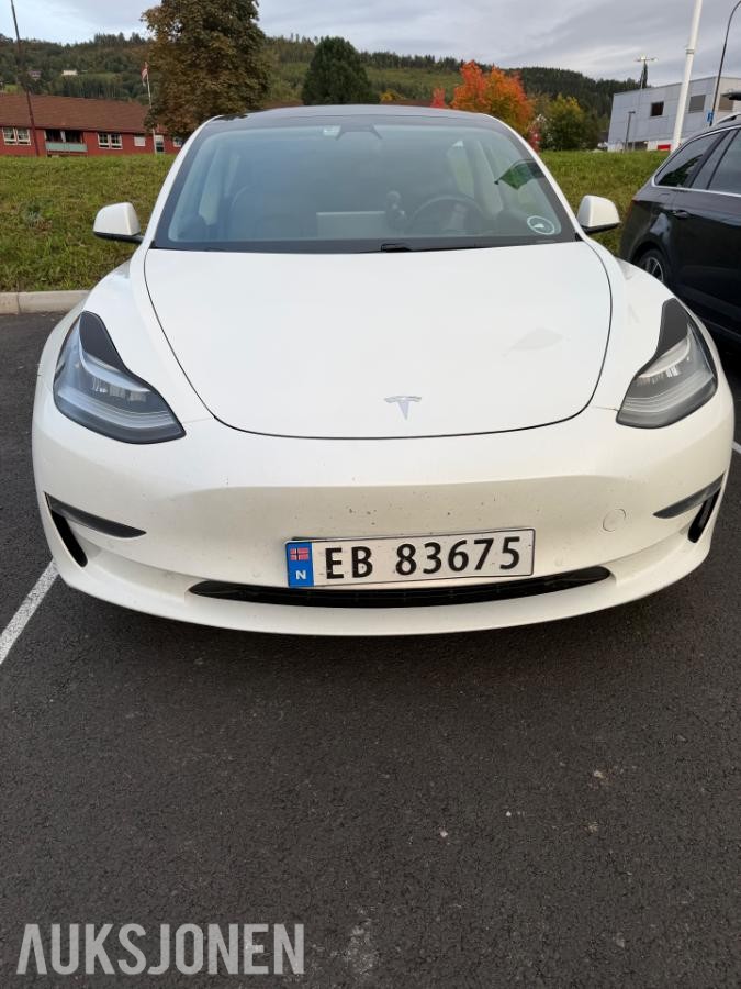 2020 Tesla Model 3 Long Range AWD Adaptiv cruisekontroll, Ryggekamera, Hengerfeste