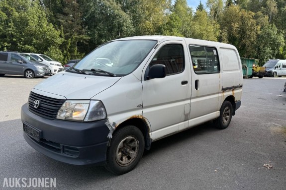 2008 Toyota, HIACE 2.5-117 D 4WD EUOK 2028, 269500km