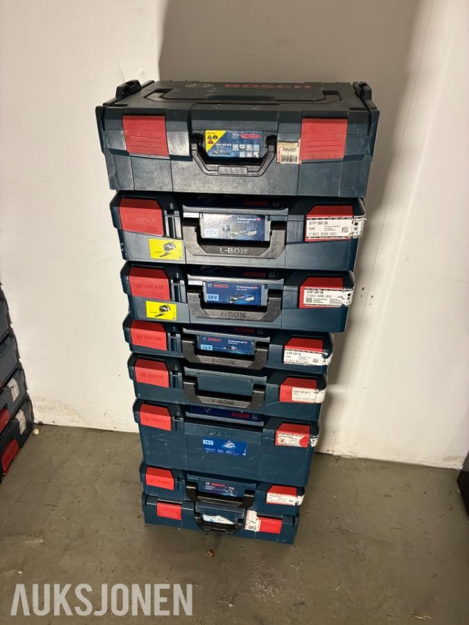 8 stk Bosch Kasser Parti 1 *Ingen minstepris*