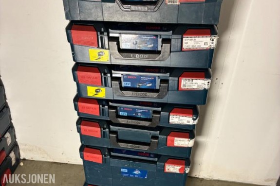 8 stk Bosch Kasser Parti 1 *Ingen minstepris*