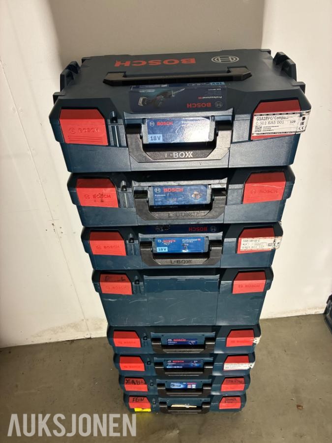 8 stk Bosch Kasser Parti 2 *Ingen minstepris*