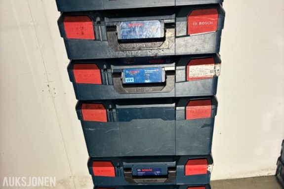 8 stk Bosch Kasser Parti 2 *Ingen minstepris*