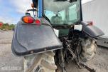 2009 Valtra N92 traktor med frontlaster og skuffe / 4327 timer