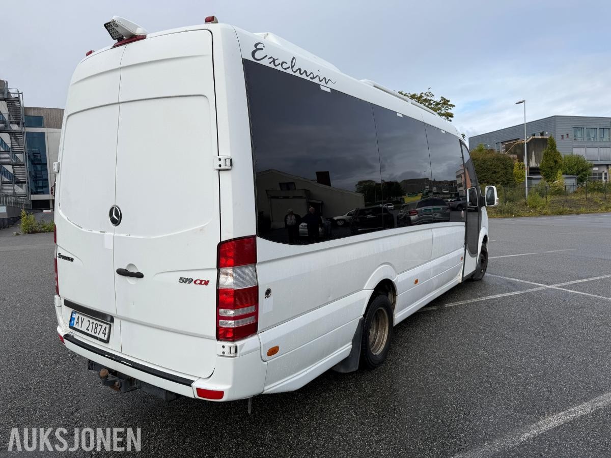 2013 ACBUS Sprinter minibuss, 16+1 seter, automat, rullestolrampe, Euro 5T