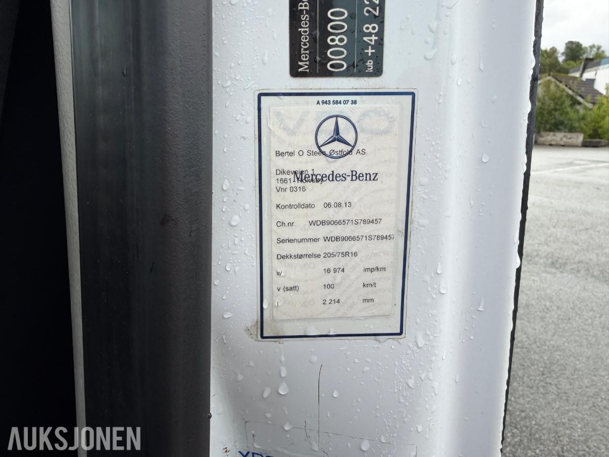 2013 ACBUS Sprinter minibuss, 16+1 seter, automat, rullestolrampe, Euro 5T