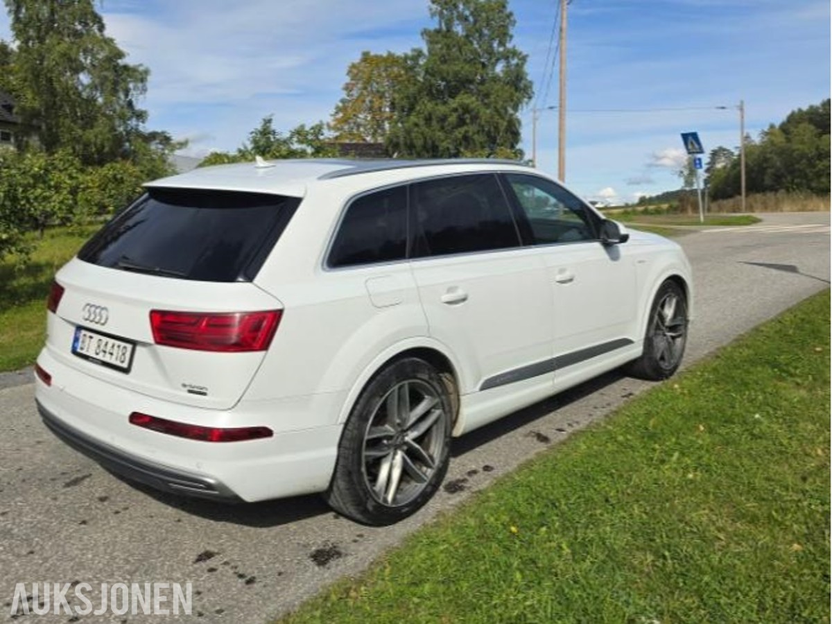2018 AUDI Q7 3.0 DIESEL HYBRID 373HK QUATTRO ACC, KAMERA, HENGERFESTE