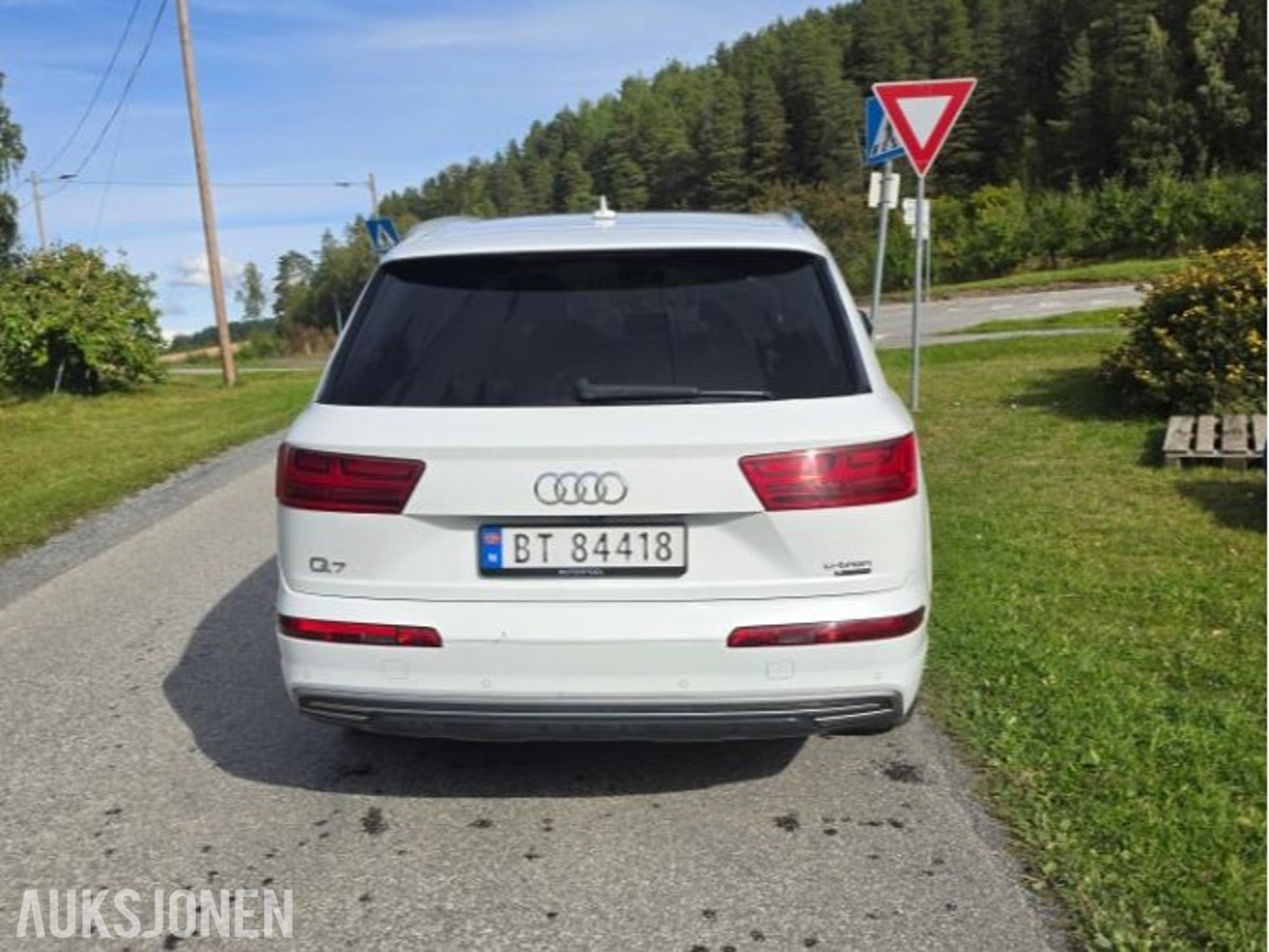 2018 AUDI Q7 3.0 DIESEL HYBRID 373HK QUATTRO ACC, KAMERA, HENGERFESTE