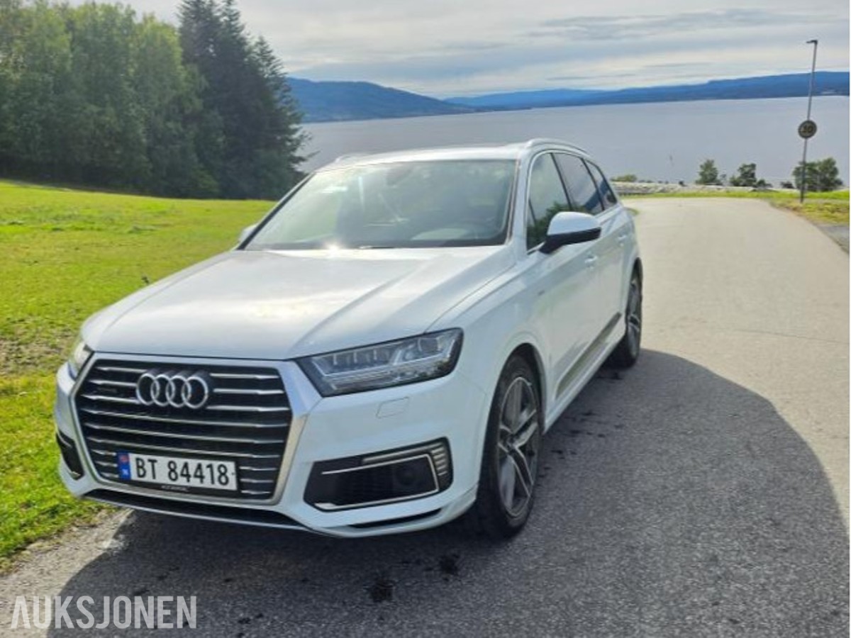 2018 AUDI Q7 3.0 DIESEL HYBRID 373HK QUATTRO ACC, KAMERA, HENGERFESTE