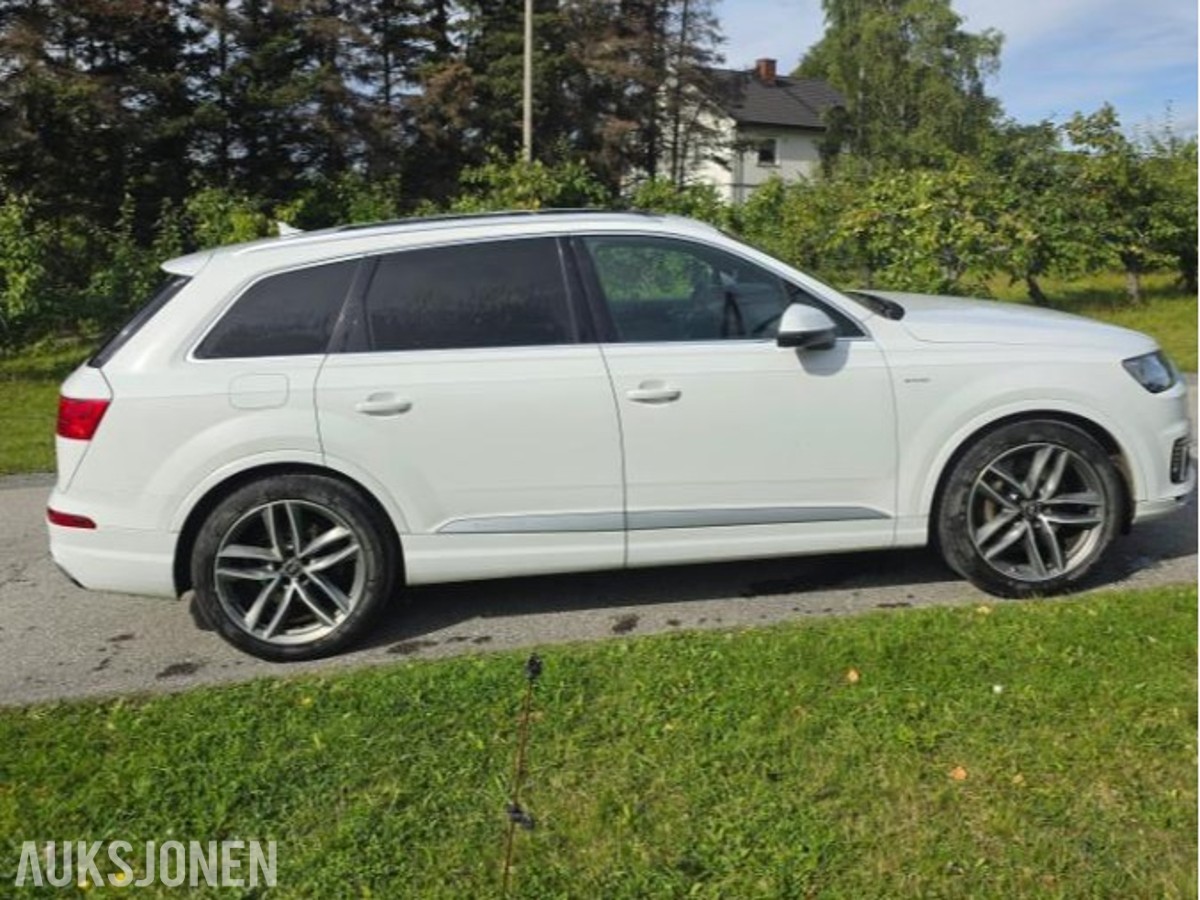 2018 AUDI Q7 3.0 DIESEL HYBRID 373HK QUATTRO ACC, KAMERA, HENGERFESTE