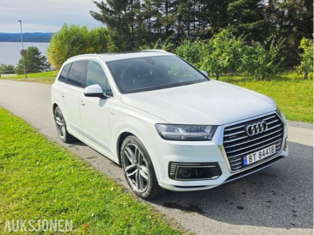 2018 AUDI Q7 3.0 DIESEL HYBRID 373HK QUATTRO ACC, KAMERA, HENGERFESTE
