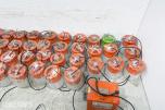 48.stk Mberg LED-arbeidslamper med fordelingsskap 230V–48V