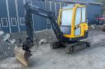 2006 Volvo EC20B XTV minigraver med 3 skuffer