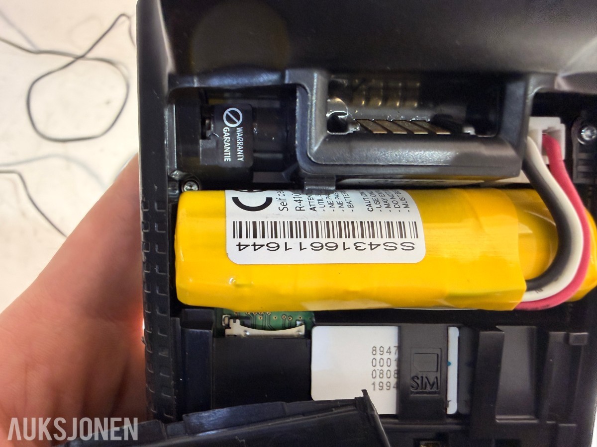 Ingenico iWL250 betalingsterminal med lader