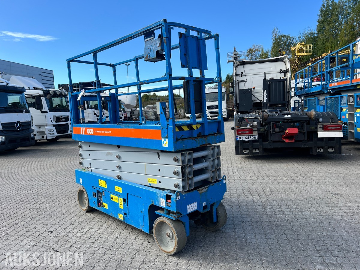 2011 Genie GS-2632 batteridrevet sakselift – 9,8 m arbeidshøyde