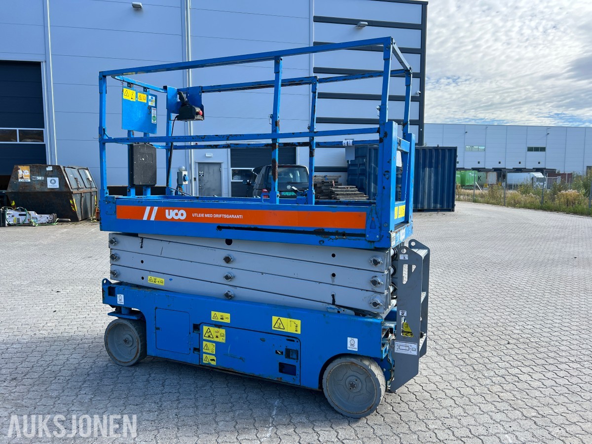 2011 Genie GS-2632 batteridrevet sakselift – 9,8 m arbeidshøyde