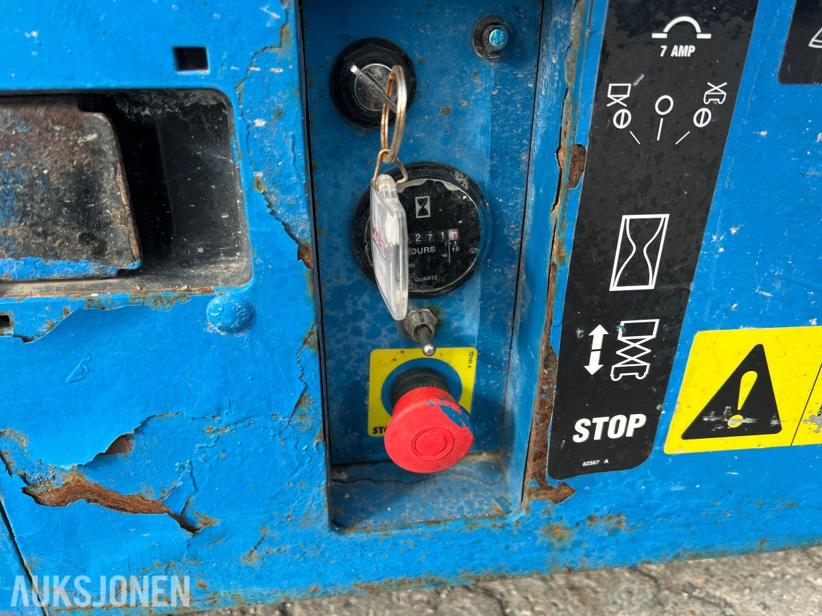 2011 Genie GS-2632 batteridrevet sakselift – 9,8 m arbeidshøyde