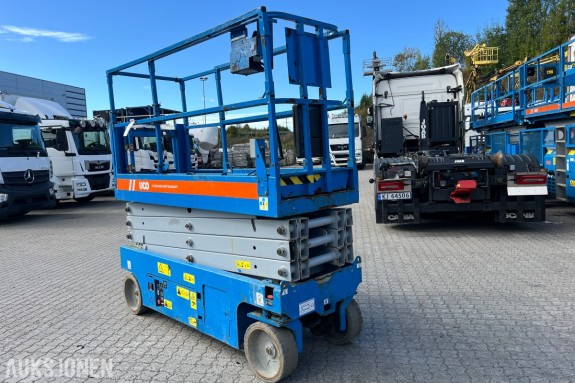 2011 Genie GS-2632 batteridrevet sakselift – 9,8 m arbeidshøyde