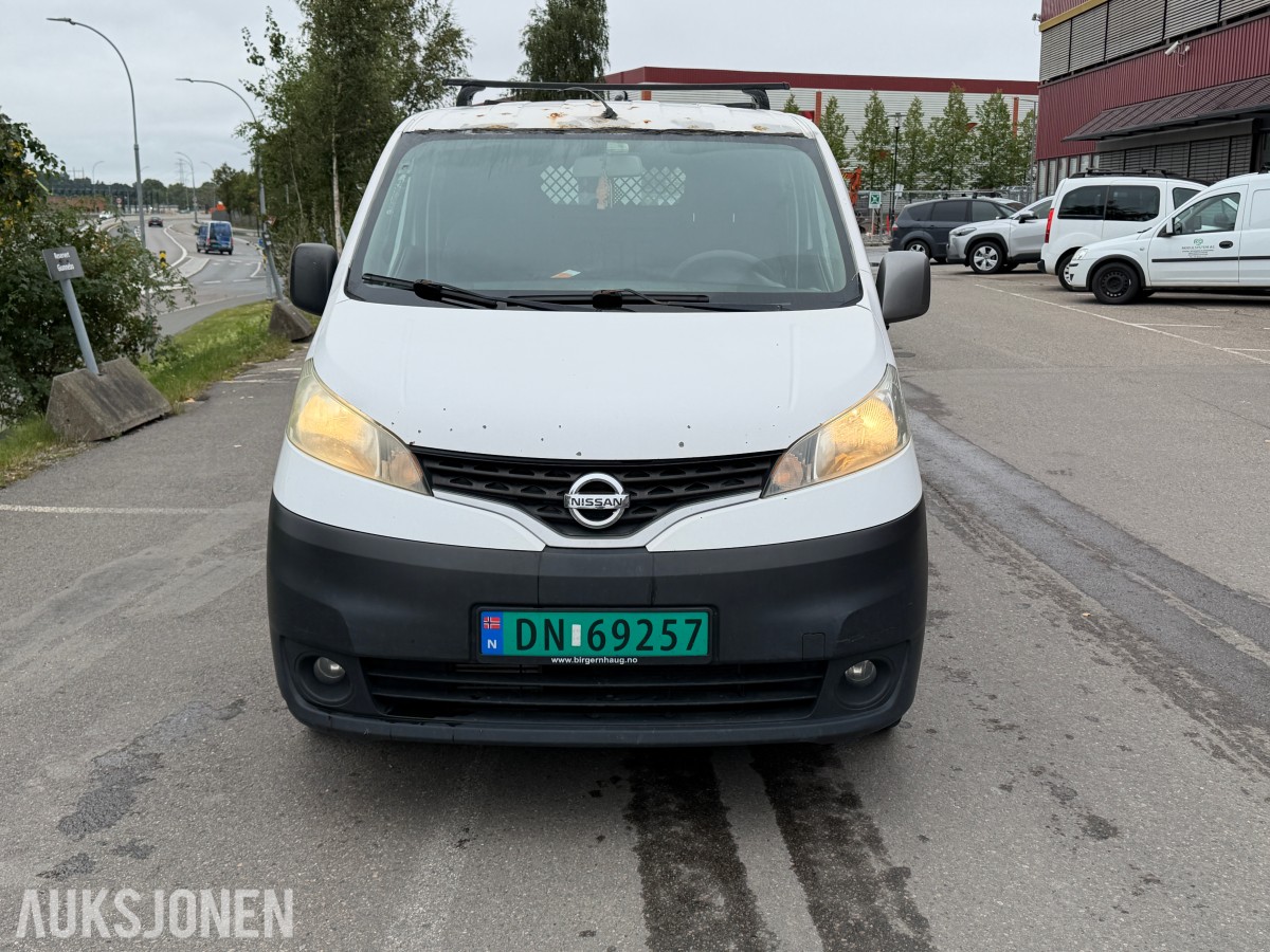 2011 NISSAN NV200 DIESEL HENGERFESTE - INGEN MINSTEPRIS!