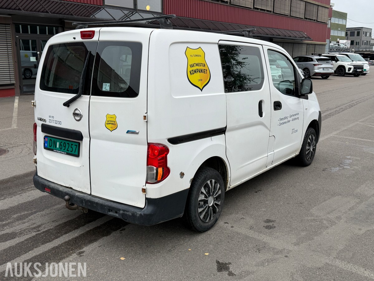 2011 NISSAN NV200 DIESEL HENGERFESTE - INGEN MINSTEPRIS!