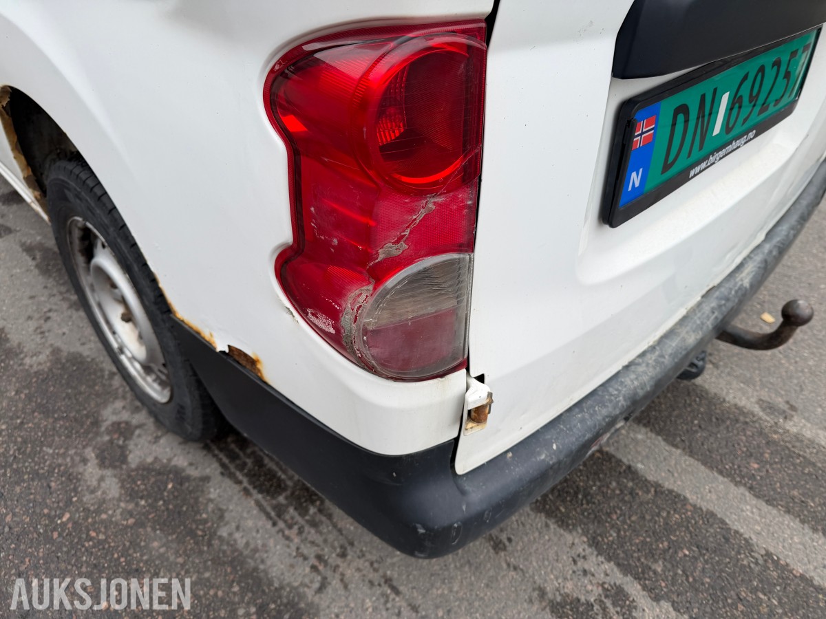 2011 NISSAN NV200 DIESEL HENGERFESTE - INGEN MINSTEPRIS!