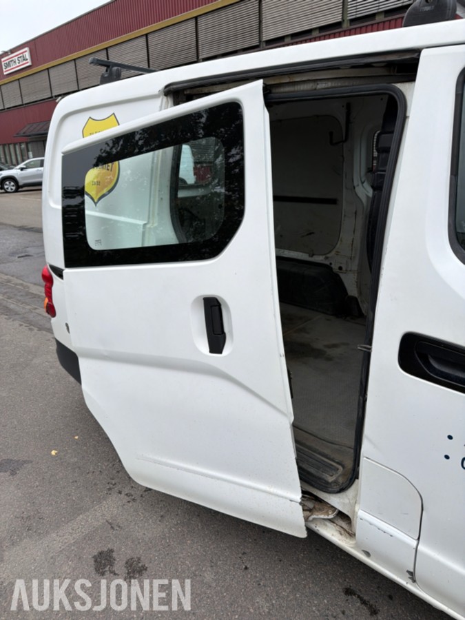 2011 NISSAN NV200 DIESEL HENGERFESTE - INGEN MINSTEPRIS!