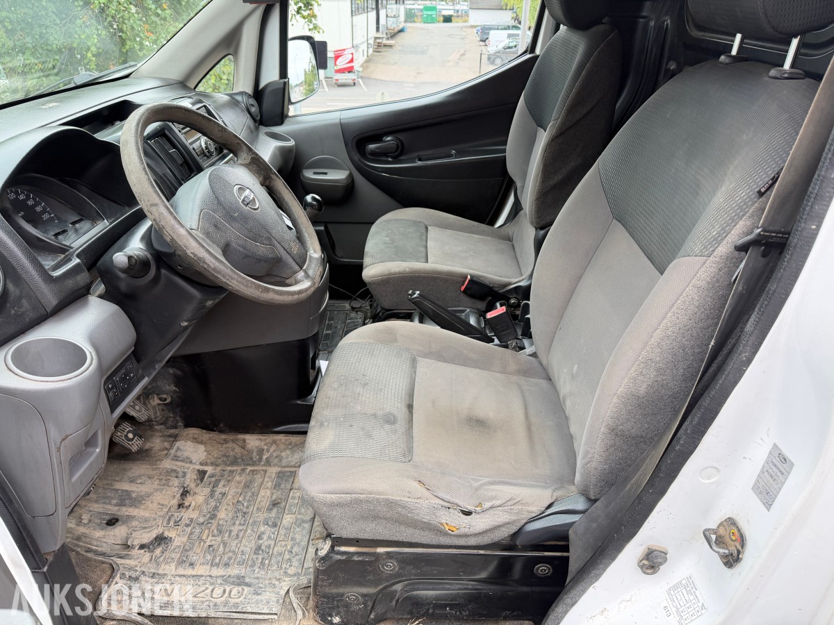 2011 NISSAN NV200 DIESEL HENGERFESTE - INGEN MINSTEPRIS!