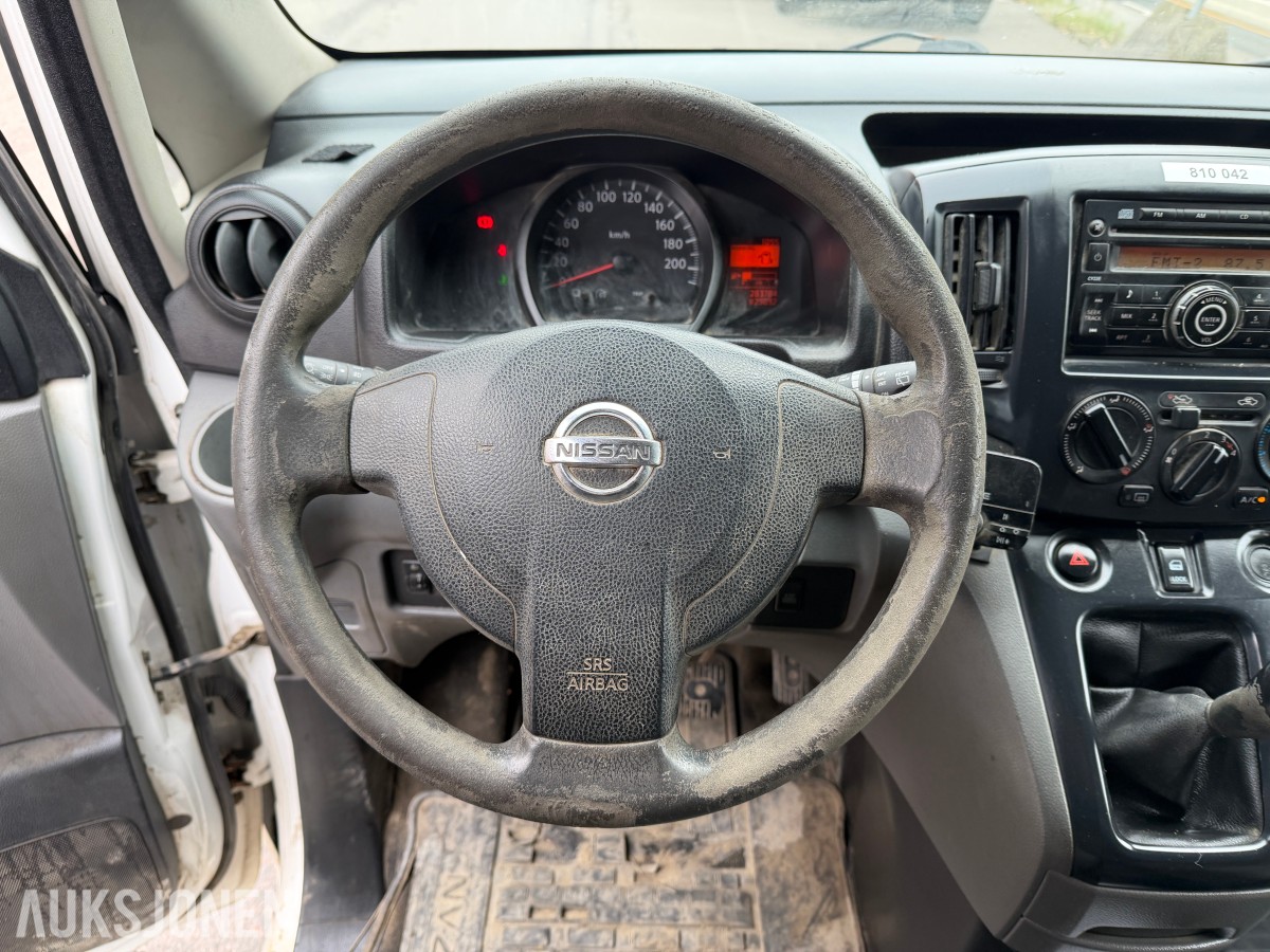 2011 NISSAN NV200 DIESEL HENGERFESTE - INGEN MINSTEPRIS!