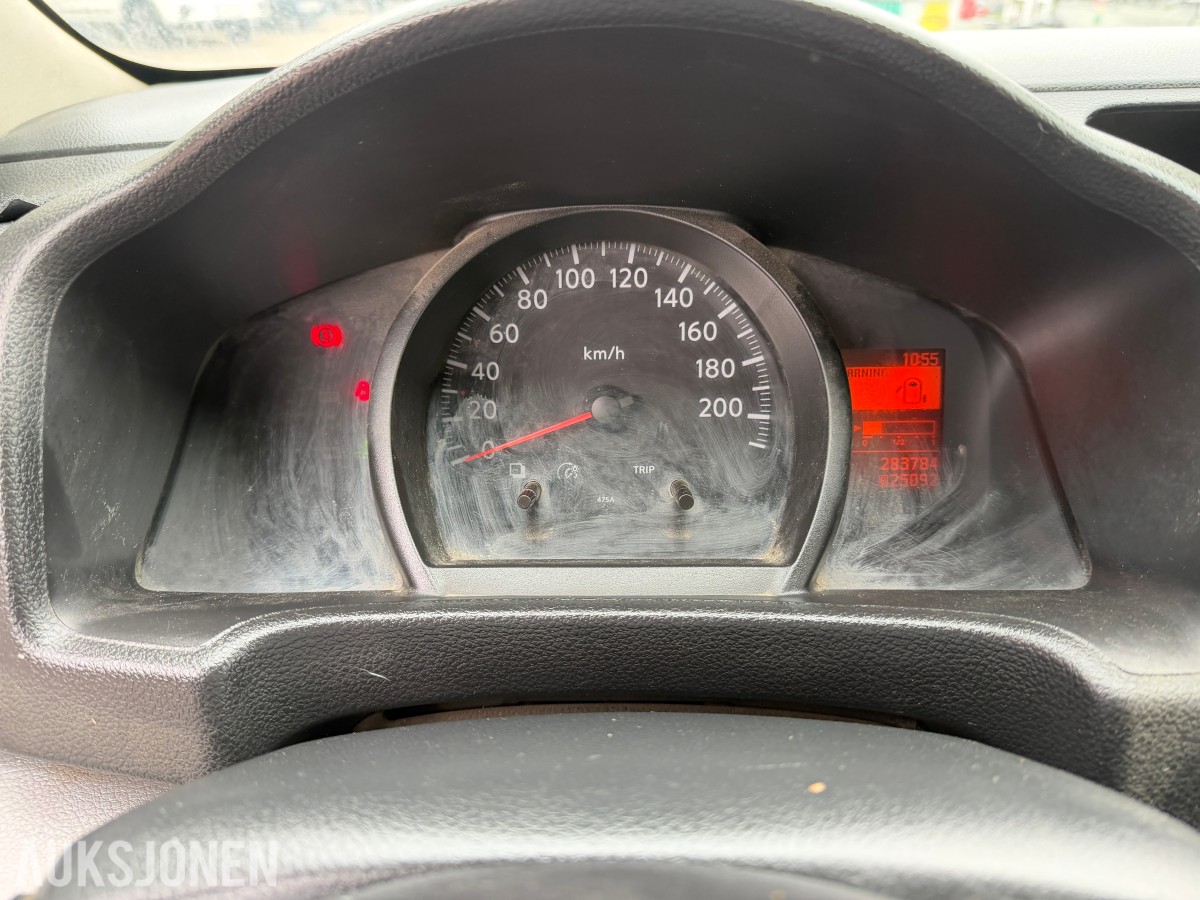 2011 NISSAN NV200 DIESEL HENGERFESTE - INGEN MINSTEPRIS!