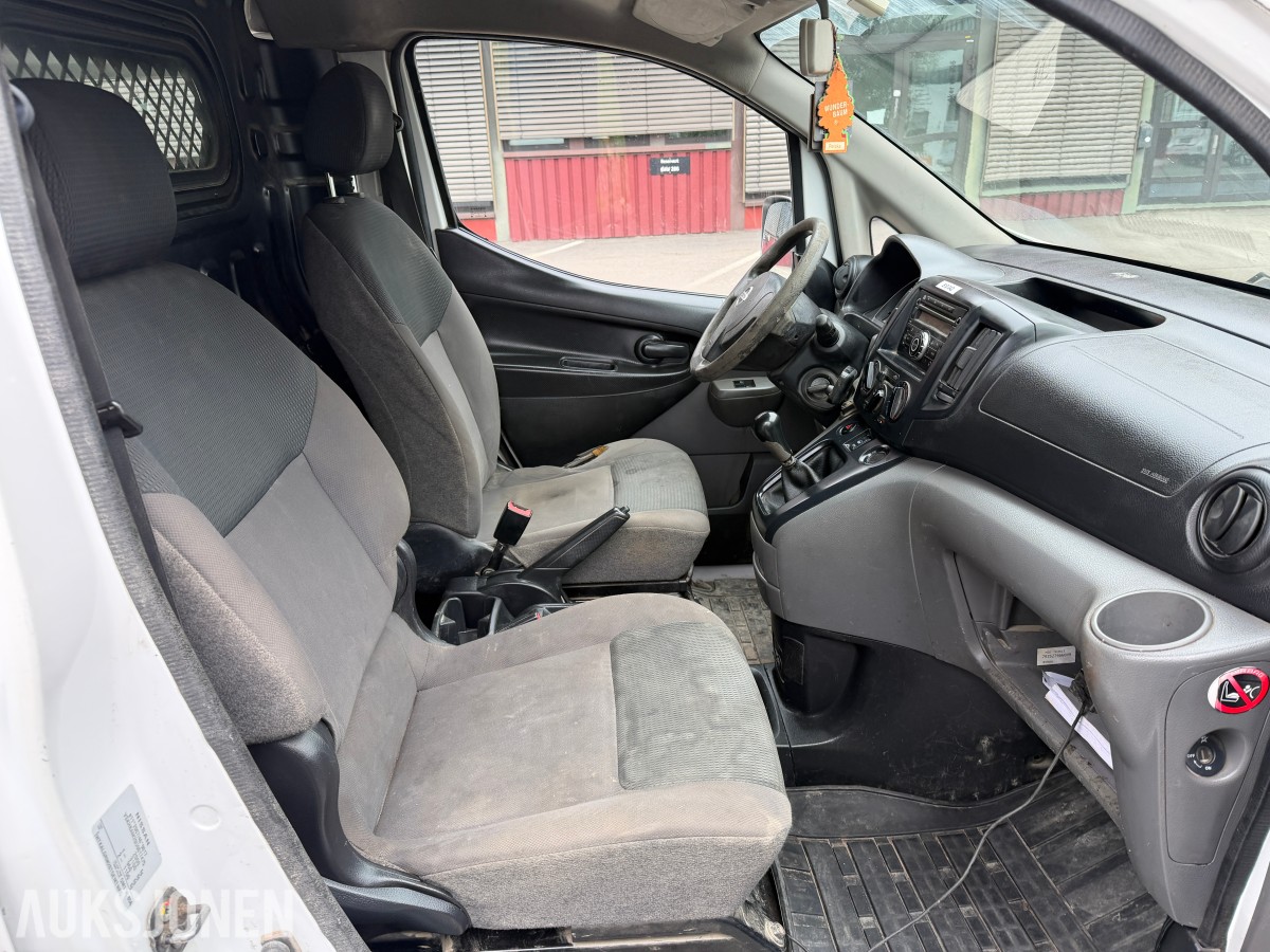 2011 NISSAN NV200 DIESEL HENGERFESTE - INGEN MINSTEPRIS!