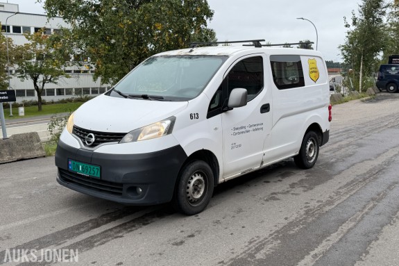 2011 NISSAN NV200 DIESEL HENGERFESTE - INGEN MINSTEPRIS!